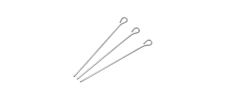 Spiedino inox cm 30
