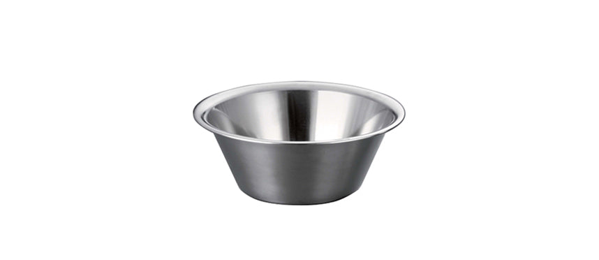 Insalatiera inox conica bordata Ø cm 36 h 13,2 lt 6,75