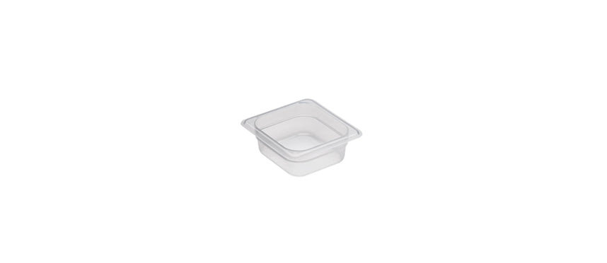 Vasca GN 1/6 in polipropilene cm 17,5X16,5 h 6,5 lt 1