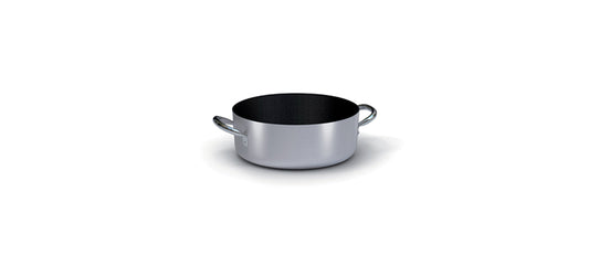 Silver casseruola bassa 2 manici 20 Ø cm 20 h 8 lt 2,3