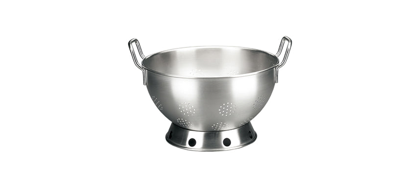 Colapasta con base 2 manici inox Ø cm 36