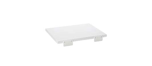 Tagliere cm 60x40 h 2 bianco con battente