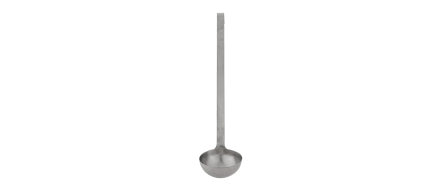 Mestolo chiuso inox Ø cm 14 manico 43