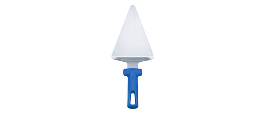 Paletta servipizza triangolare inox cm 19,5x15