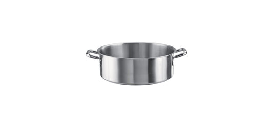 Casseruola mezza fonda 2 manici Tender inox Ø cm 36 h 13 lt 13,25