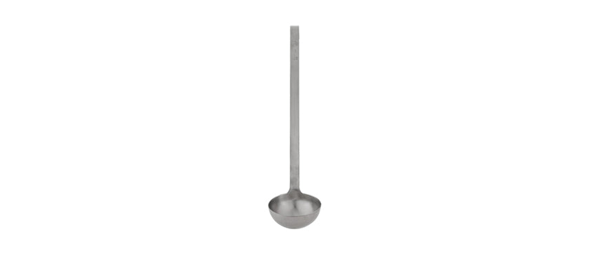 Mestolo chiuso inox Ø cm 9 manico 33,5