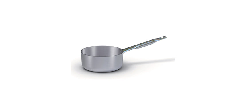 Alluminio casseruola bassa 1 manico 28 Ø cm 28 h 10,5 lt 6