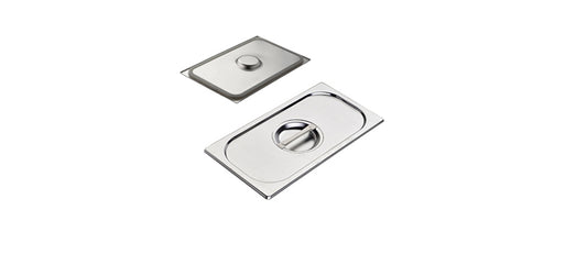 Coperchio con guarnizione per bacinella inox GN 1/3
