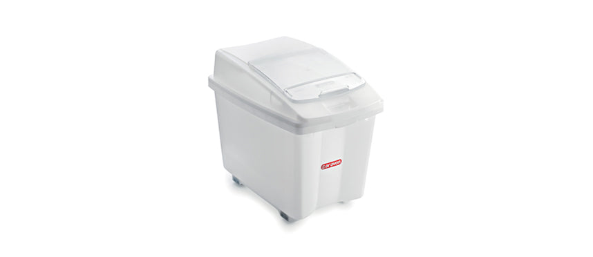 Contenitore per ingredienti con ruote lt 80 cm 65,5x43,5 h 56