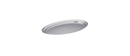 Vassoio ovale inox cm 45x29