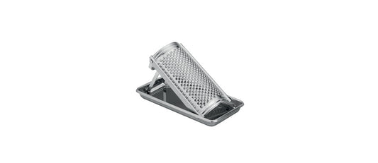 Grattugia INOX CON RACCOGLITORE cromata cm 20X10,5