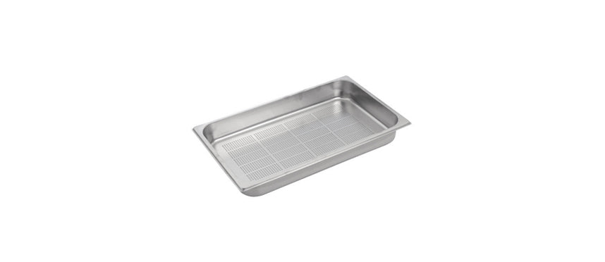 bacinella forata sul fondo GN 1/1 cm 53x32 h 6,5 lt 9