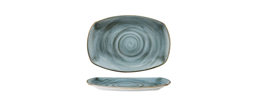 Vassoio rettangolare azzurro (36) cm 36X25,5