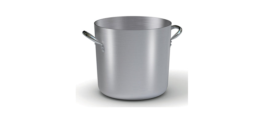 pentola alluminio 2 manici Ø cm 45 h 41,5 lt 65