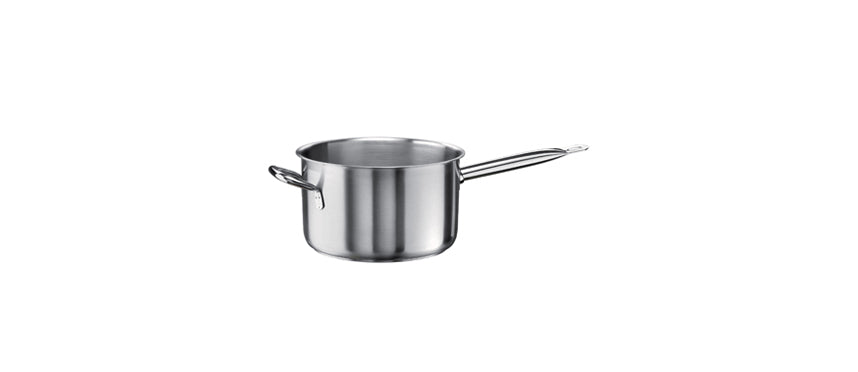 Casseruola fonda 1 manico Tender inox Ø cm 24 h 14,5 lt 6,25