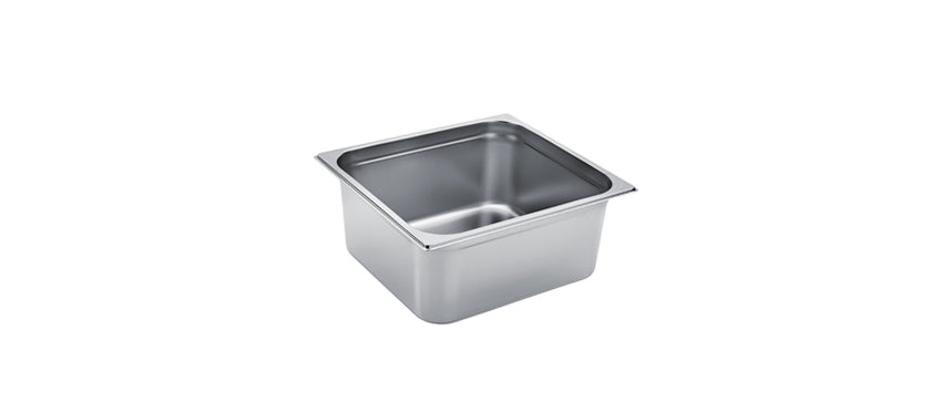 Vasca inox GN 2/3 cm 35,4x32,5 h 15 lt 13