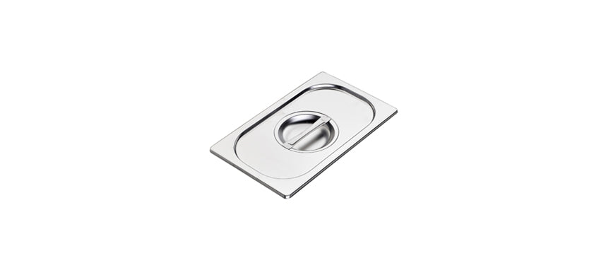 Coperchio per bacinella inox GN 1/4