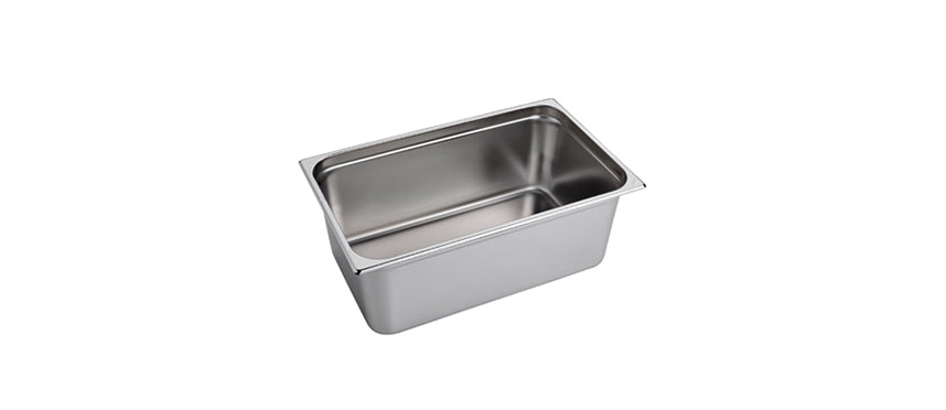 Vasca inox GN 1/1 cm 53x32,5 h 20 lt 28