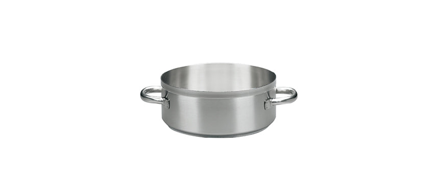 Casseruola inox Ø cm 32 h 12,5 lt 10