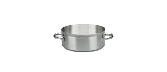 Casseruola inox Ø cm 32 h 12,5 lt 10