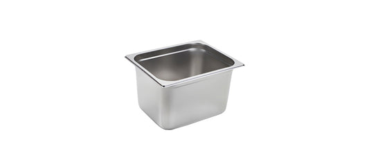 Vasca inox GN 1/2 cm 32,5x26,5 h 20 lt 12,5