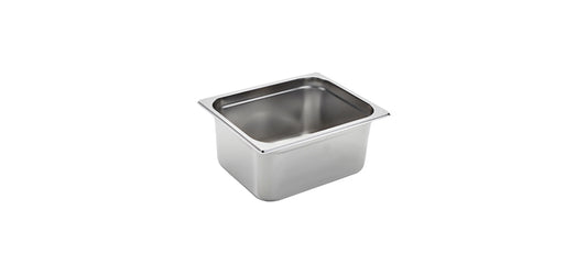 Vasca inox GN 1/2 cm 32,5x26,5 h 15 lt 9,5
