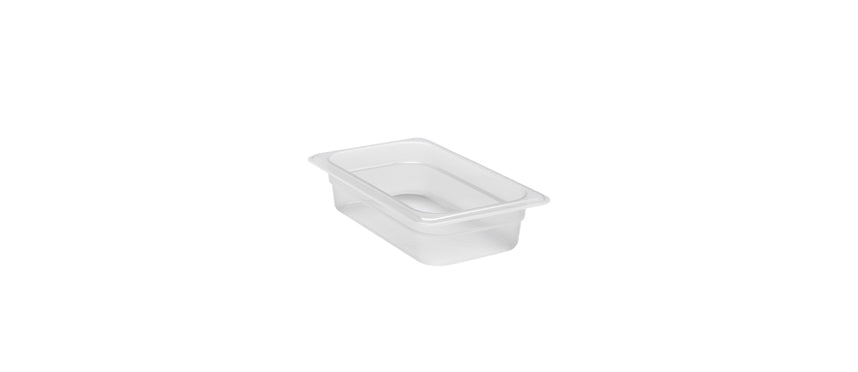 Vasca GN 1/4 in polipropilene cm 26,5X16,5 h 6,5 lt 1,7