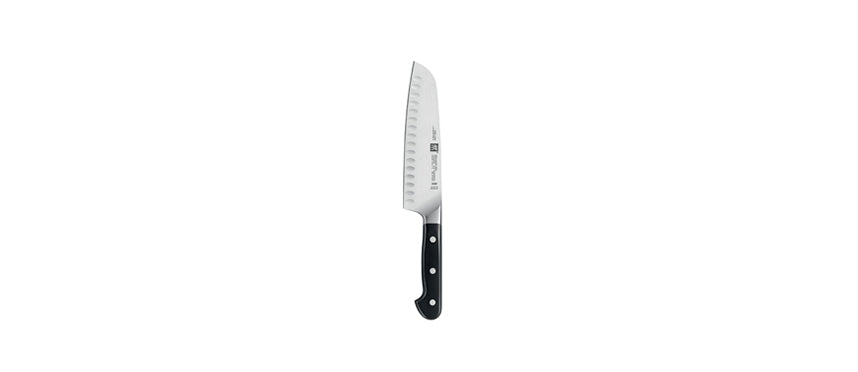 Coltello santoku alveolato cm 18
