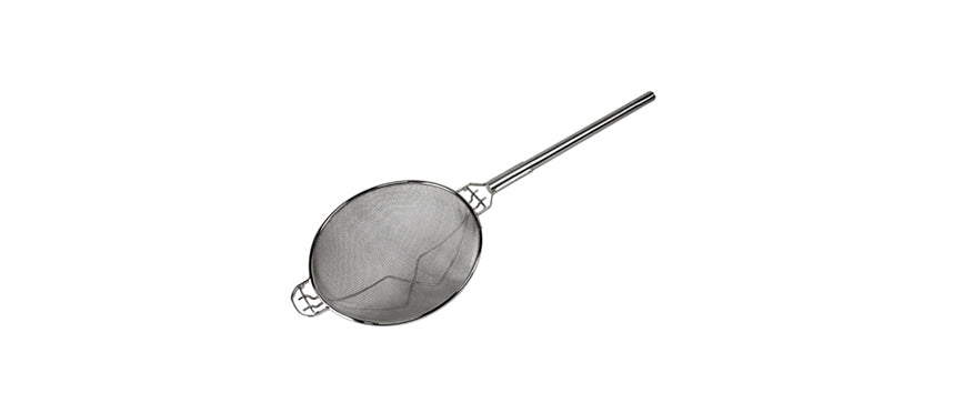 Colapasta 1 manico rete inox con rinforzi Ø cm 30