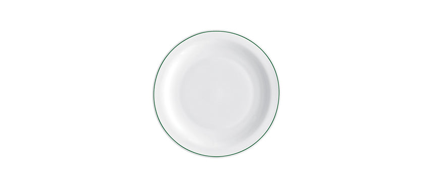 Piatto piano sicura infinito verde Ø cm 21