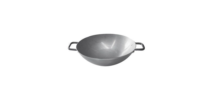 wok 2 manici ferro pesante Ø cm 36 (usare su apposite piastre integrate concave)