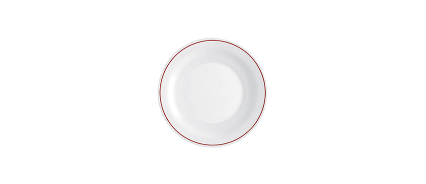 Piatto piano sicura infinito rosso Ø cm 15,5