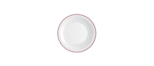 Piatto piano sicura infinito rosso Ø cm 15,5