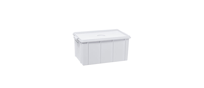 Cassetta con coperchio cm 45x35 h 25