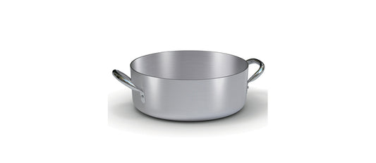 Alluminio casseruola bassa 2 manici 60 Ø cm 60 h 21 lt 59