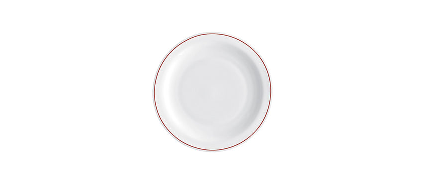 Piatto piano sicura infinito rosso Ø cm 19,5