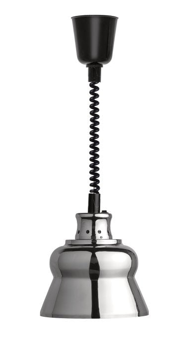 Lampada riscaldante cromata