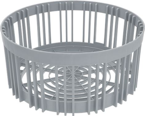 Glass basket ø 355x160 mm