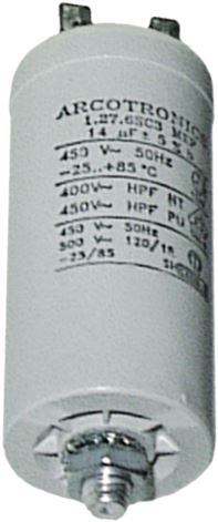 Condensatore elettrico 6,3