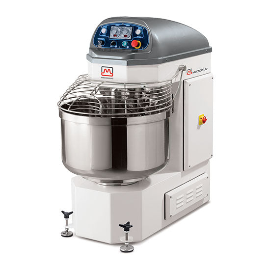 Impastatrice a spirale automatica Mecnosud SP60H 60 kg 100 L 400V