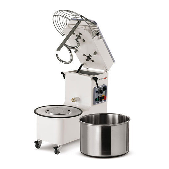 Impastatrice a spirale Mecnosud PK25AMD testata sollevabile 4-22 kg 33 L 230V