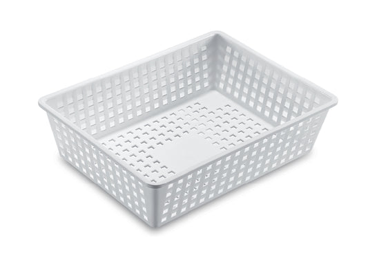 Bacinella forata bianco cm50x34x11 articoli