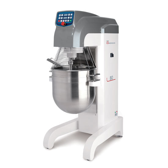 Mescolatrice planetaria Mecnosud MX80EV 80 L 400V vasca elettrica
