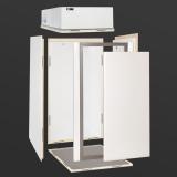 Minicella 100tn pavimento inox + 3 ripiani