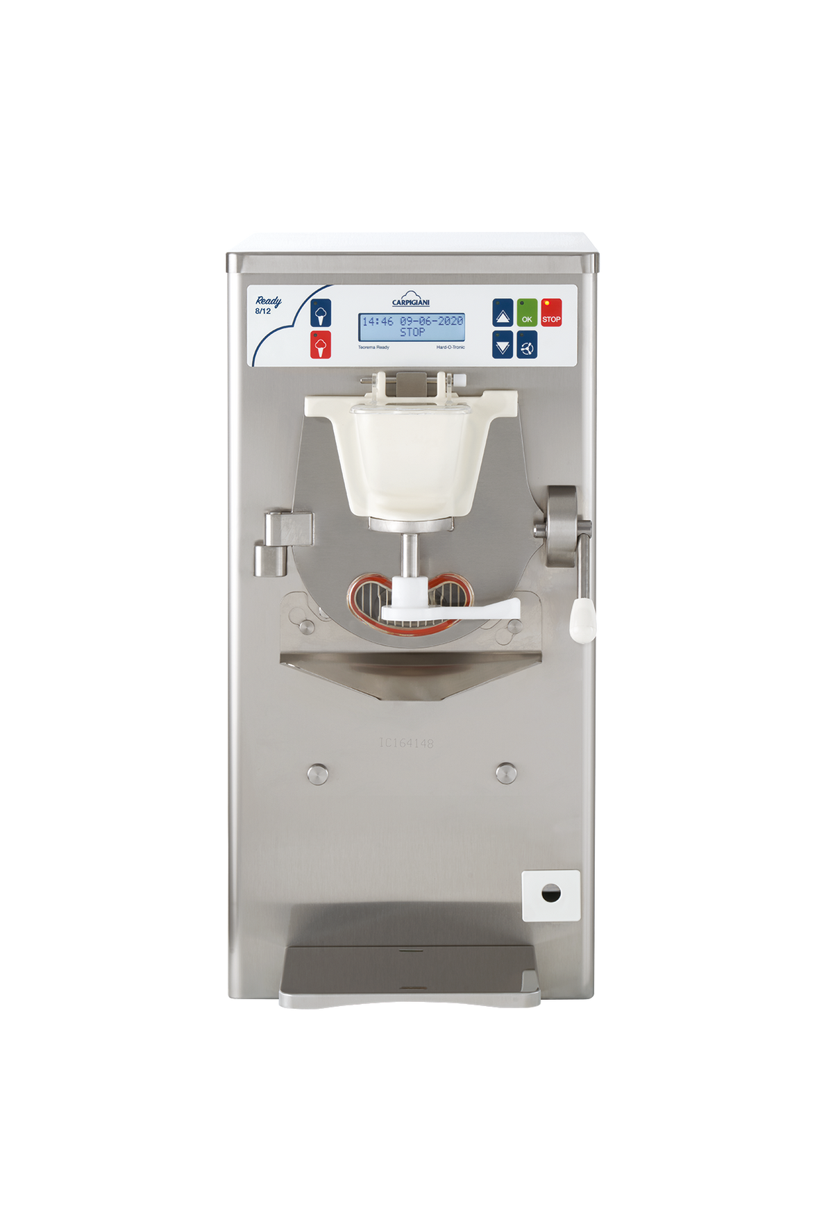 Carpigiani Ready 8/12 – vista frontale ufficiale, archivio Professional