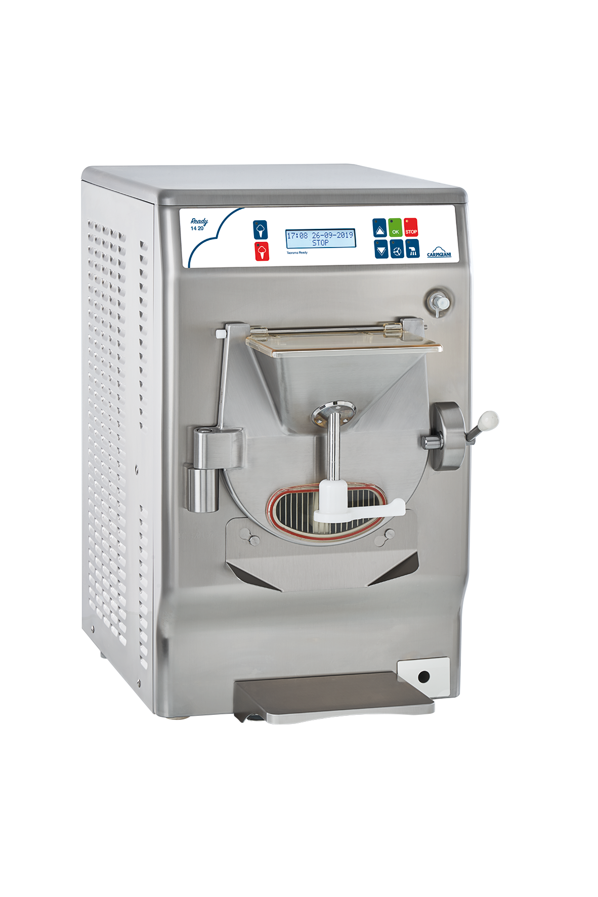 Carpigiani Ready 14/20 – vista laterale ufficiale, archivio Professional