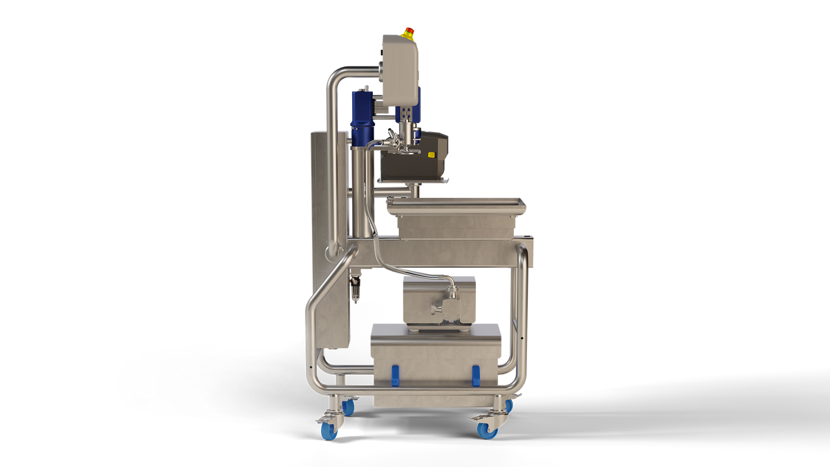Carpigiani Master Filler – bag laterale, foto ufficiale Professional