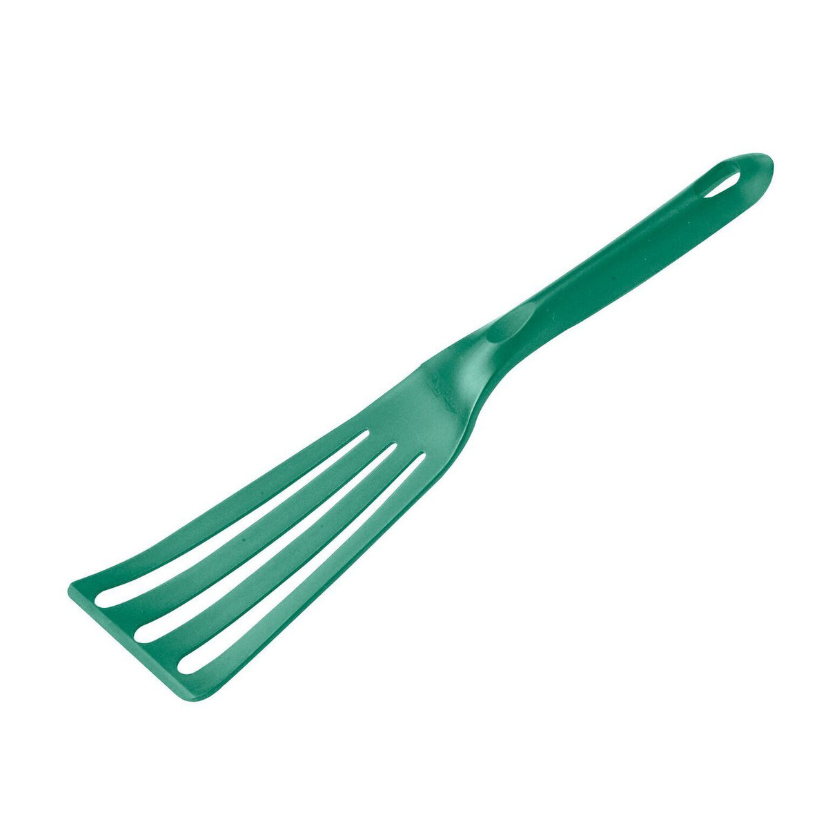 Paletta forata 30 cm in PA+ verde Paderno - 12921G05