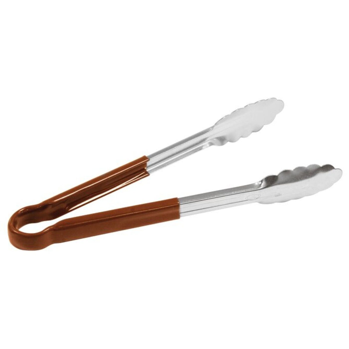 Molla a foglia 30 cm manico marrone Paderno - 42854C30