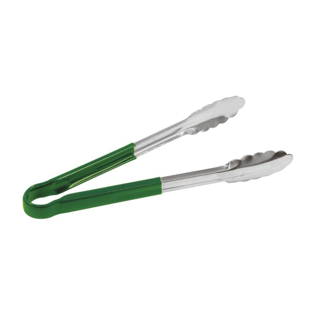 Molla a foglia 25 cm manico verde Paderno - 42854G25